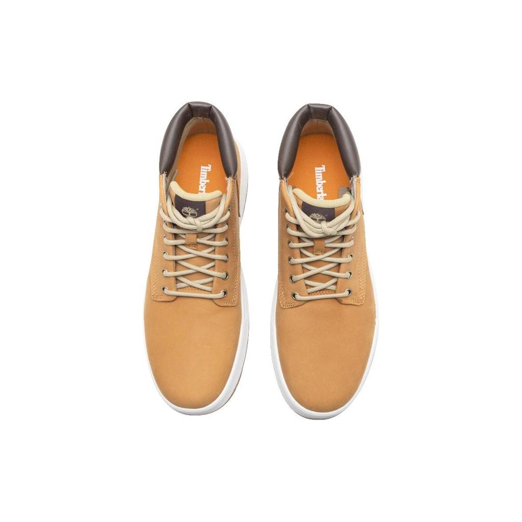 Timberland Durable Breathable Mid-Top Sneakers Men Sneakers Wheat A5PRVM231