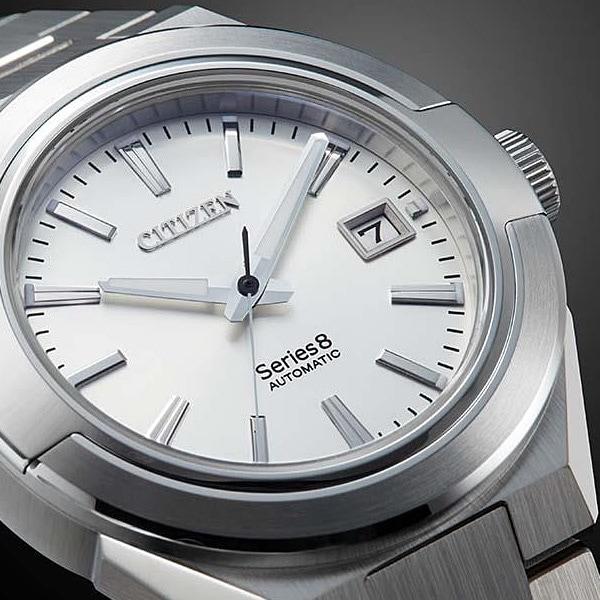 Citizen Men's NA1000-88A ( Watch Series 8 Mechanical 870 Mechanical) Round Watch Silver Stainless