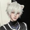 Synthetic Hair Short Straight  Wig Heat Resistant Male Cosplay Wig Handsome Anime Men Wigs  Party