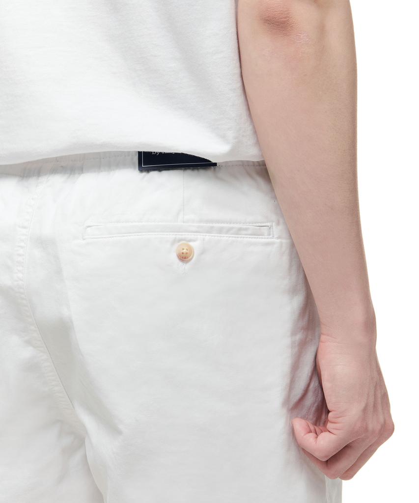 POLO RALPH LAUREN [Белая коллекция] Классический крой Шорты-поло Prepster - Белый