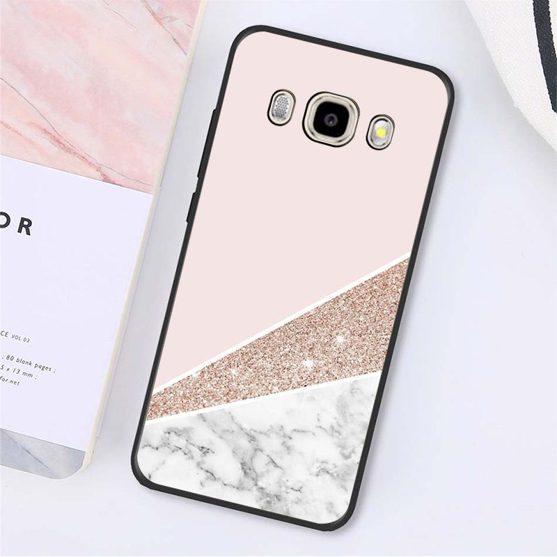 Yinuoda Чехол для телефона с блестками розового золота и розового цвета Для Samsung Galaxy J7 J6 J8 J4 J4Plus J7 DUO J7NEO J2 J5 Prime