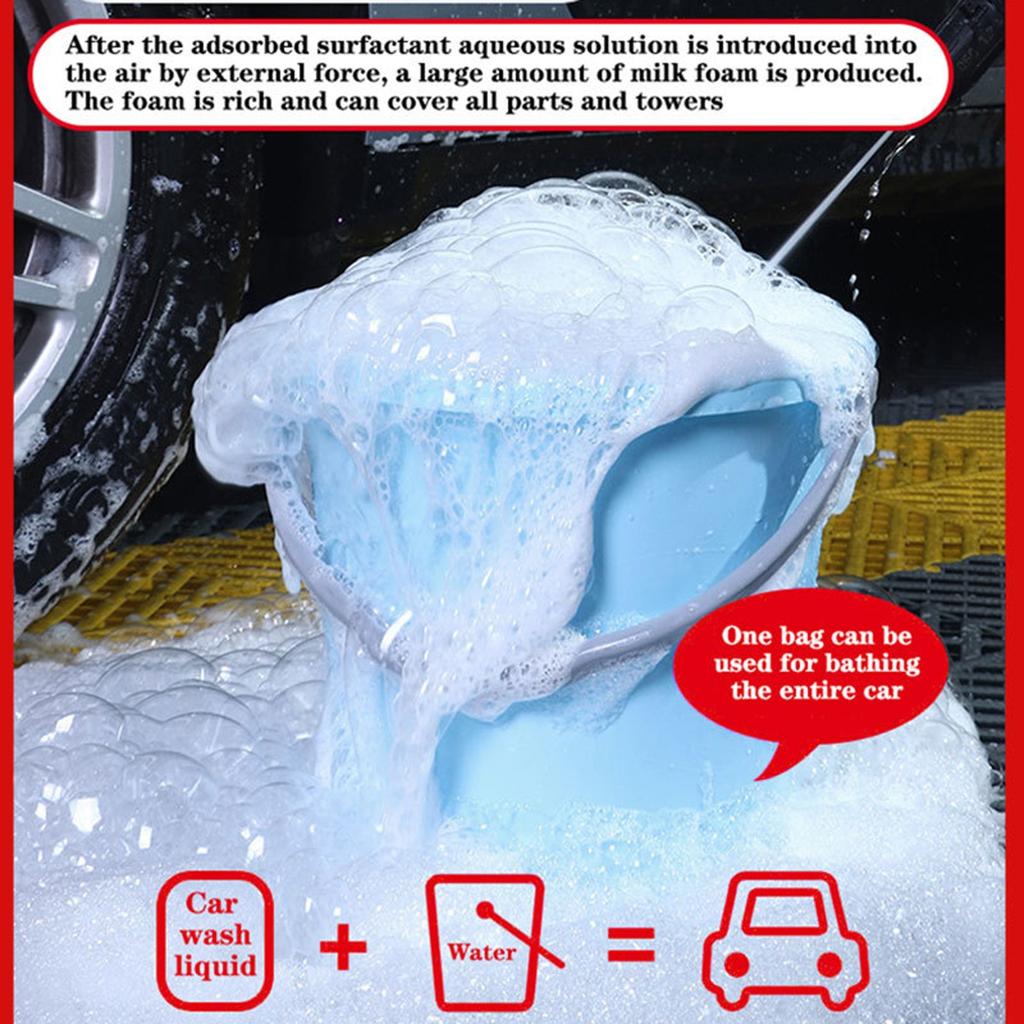 Водный воск для автомойки, высококонцентрированная пена, жидкость для мытья автомобиля, дезактивация краски, полировка, покрытие 100 мл