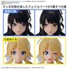 30MS THE Shiny Colors Optional Hairstyle Face Parts Set Plastic Model [Second Order] IDOLM@STER & (Toori Kazano/Meguru Hachimiya) Color-coded