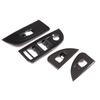 Applicable To Alfa RomeoGiuliaPower Window Switch Frame Carbon Fiber Pattern Armrest Panel Interior Design