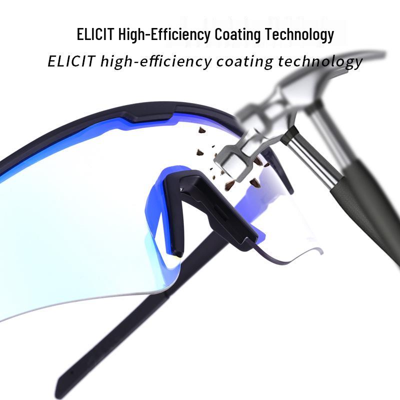 Elicit Photochromic Sports Glasses: Windproof Goggles for Cycling, Running, and Climbing