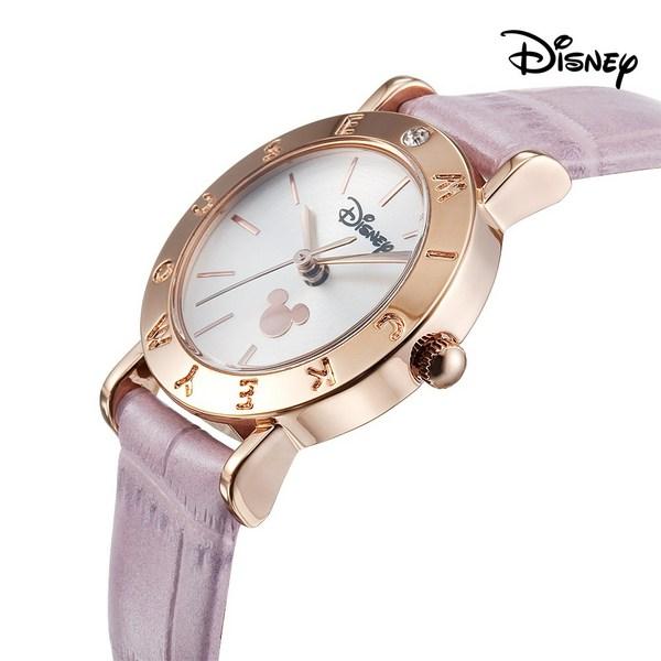 Disney Mickey Mouse Women's Leather Band Watch D12027PK