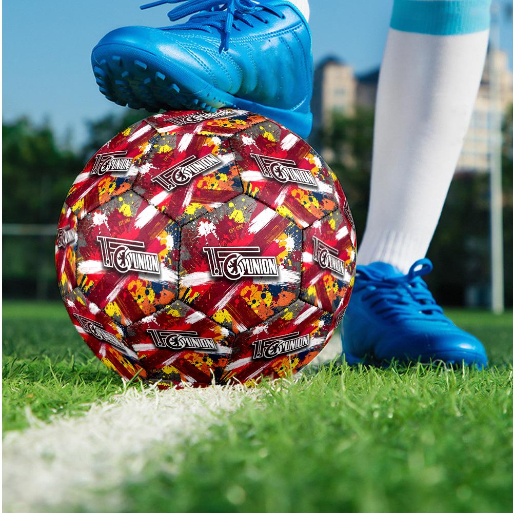 Футбольный мяч Union Berlin FC, размер 5, стандартный, прочный, для тренировок и матчей, для взрослых, для занятий спортом на открытом воздухе