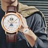 5pcs Set Casual Temperament Large Dial Fashionable Luxury Watch Automatic Watches Include Bracelet Box for Decoration Accessory