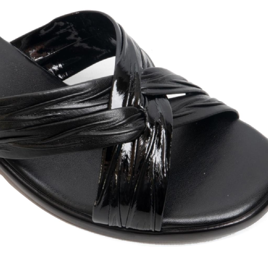 Boulevard Womens/Ladies X Over Mule Sandals