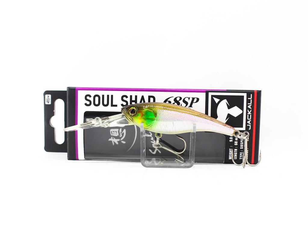 Jackall Soul Shad 68SP Подвесная приманка Babataku Wakasagi Laser (2851)