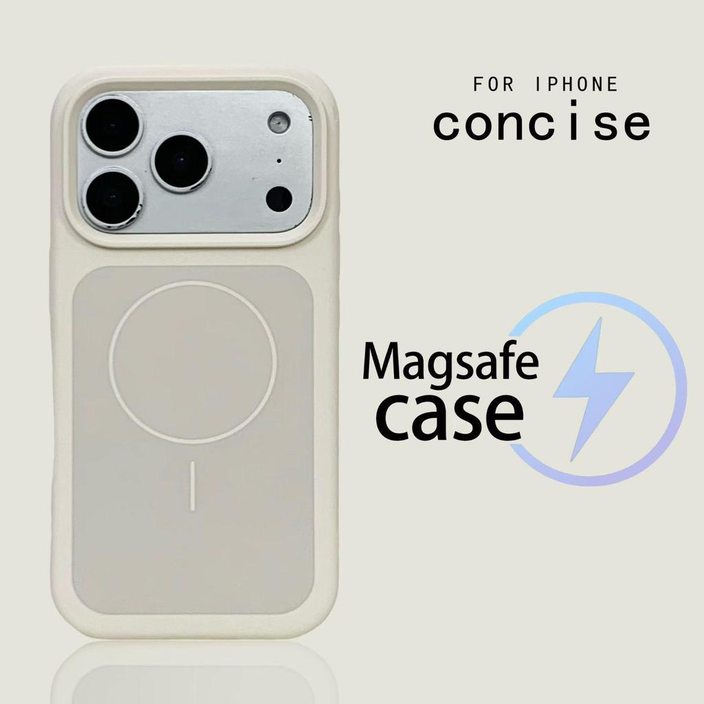 Двухцветный жидкий силиконовый магнитный чехол для iPhone 17 - Полное покрытие, ощущение кожи, ударопрочный дизайн