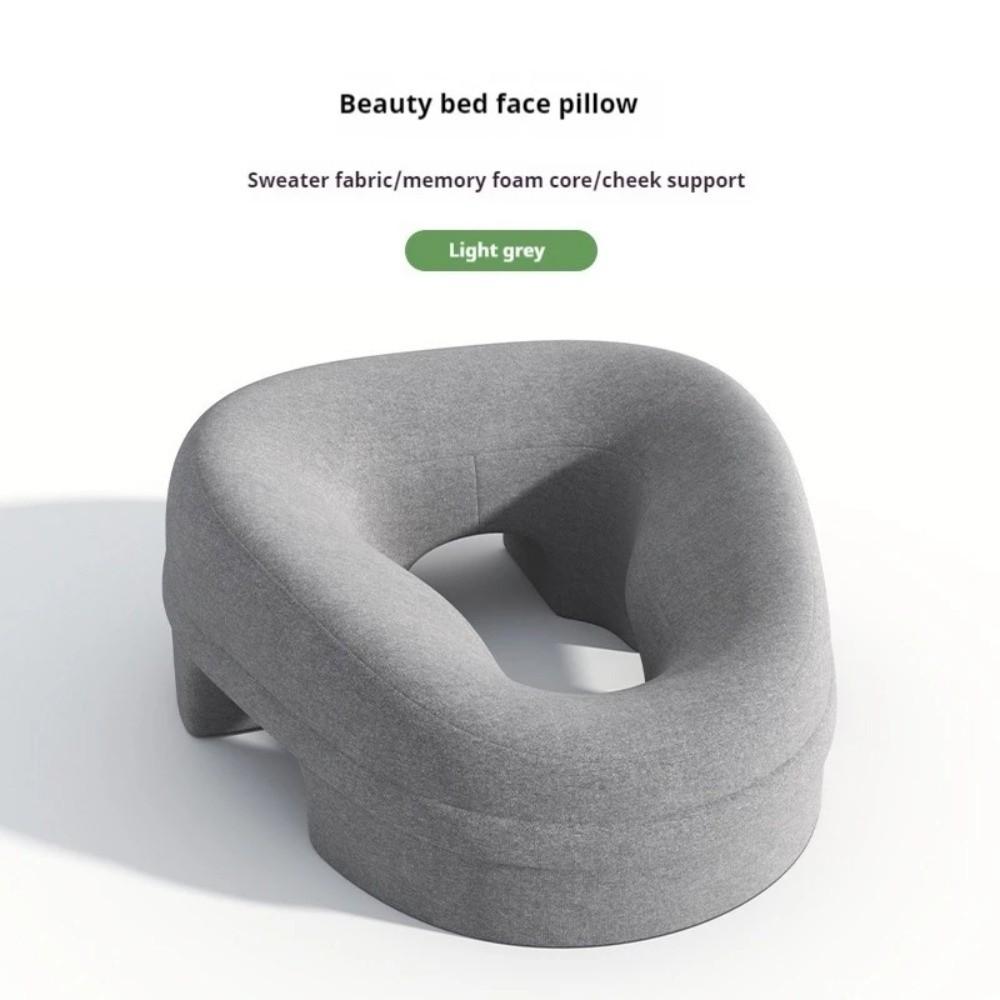 Comfortable Face Cradle Pillow Facial Support Memory Pillow  Beauty Salon Use