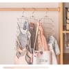 Metal Space Saving Belt Storage Folding Closet Organizer Bra Hangers Tank Tops Hanger