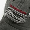 Hat Men's Spring and Autumn Washing Embroidered Alphabet Baseball Cap Retro Peaked Cap Women's Casual Shade Sports Sun Hat