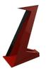 AQ PASSION ORCA - Speaker Stands. Loudspeaker Floor Stands 69.5cm Red / Black, Acoustique Quality