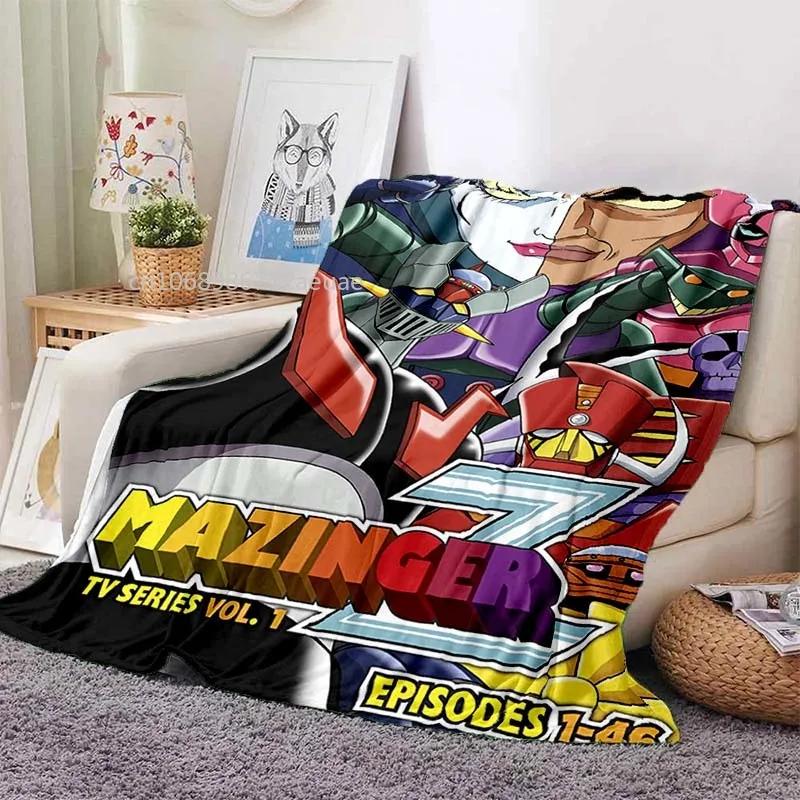 Mazinger z UFO Robot Grendizer фланелевое одеяло мультфильм аниме дети мягкий чехол легкий кровать диван стул одеяло