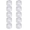 10Pcs Aluminum Alloy Spacer Round Unthreaded Standoff Support Fittings Outer Diameter 10mm6mm