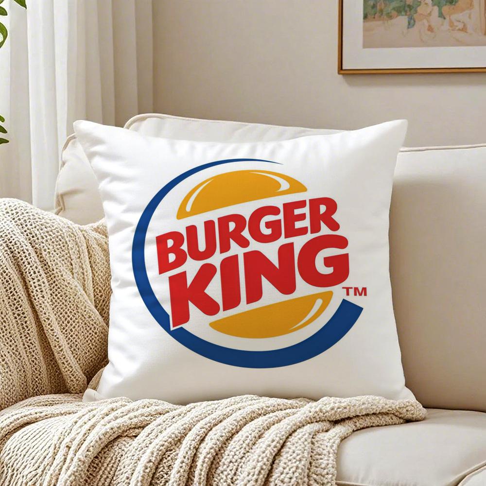 Популярный бренд фастфуда BBurger KKing Наволочка-подушка Антипылевой клещ Декор гостиной Диван Подушка Комната