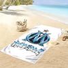 Olympique de Marseille Print Beach Towel, Large Soft Quick Dry Towel for Beach Camping Swimming