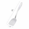 EDAR All-Stainless Steel Turner/Spatula, 18-8 Stainless Steel, 24cm Long, 5.7cm Wide, Silver, Easy To Use, Comfortable To the Touch