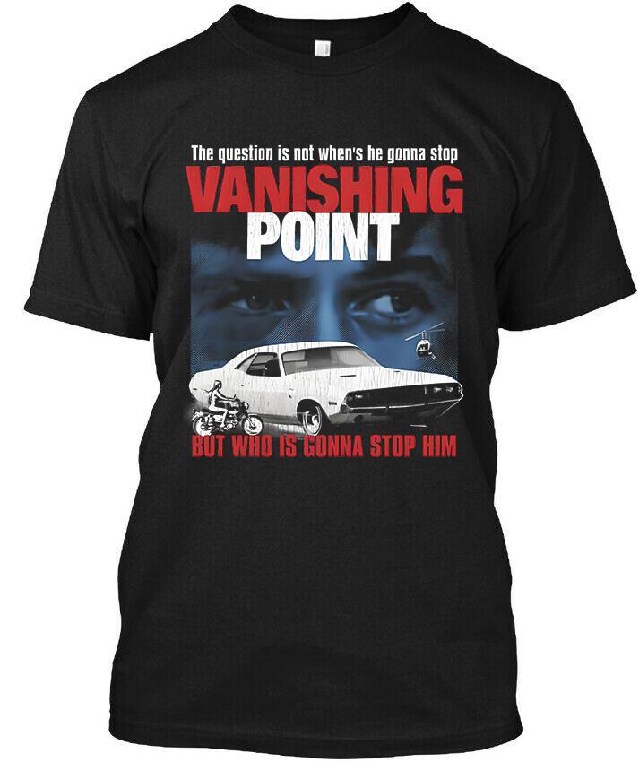 С бирками! Vanishing Point Футболка 'Вопрос не в том, когда он остановится' Размер S-4XL