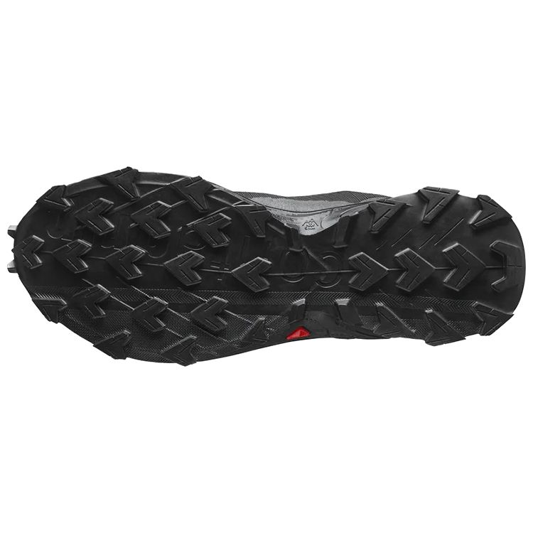 SALOMON Alphacross 4 Gore-Tex Synthetic Leather Outdoor Sports Slip-Resistant Wear-Resistant Rebound Low-Top Lifestyle Shoes Men Sneaker Black 470640