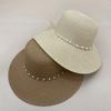 Соломенная шляпа Женская Летняя шляпа для отпуска Пляжная шляпа Солнечная шляпа Солнечная шляпа