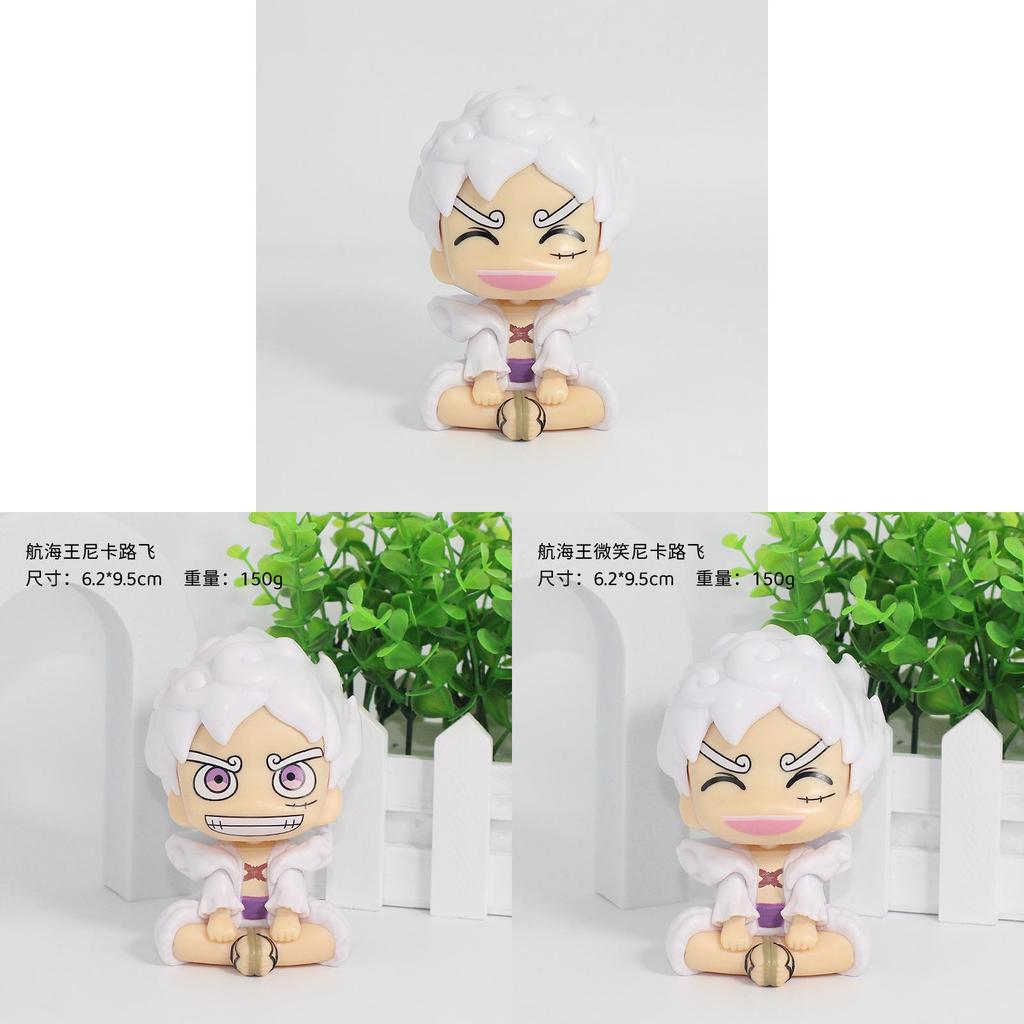 One Piece Luffy 11cm Pvc Figurine With Cartoon Style For Home Office Decor