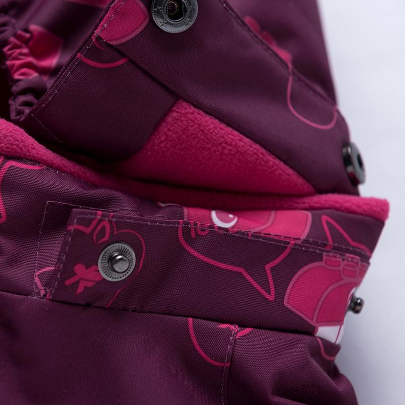 Зимний комбинезон для девочек VALIANLY, детский зимний комбинезон, детский лыжный костюм, цельный с капюшоном для девочек, уличный, водонепроницаемый, ветрозащитный