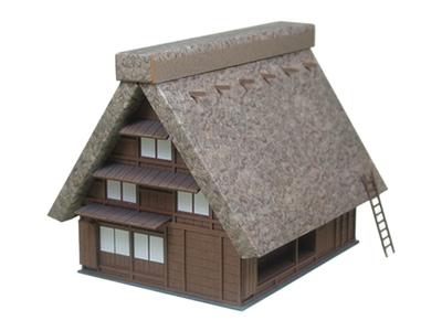 Серия «Ностальгическая диорама» Sankei Здание 1/150 в стиле гассё MP03-18