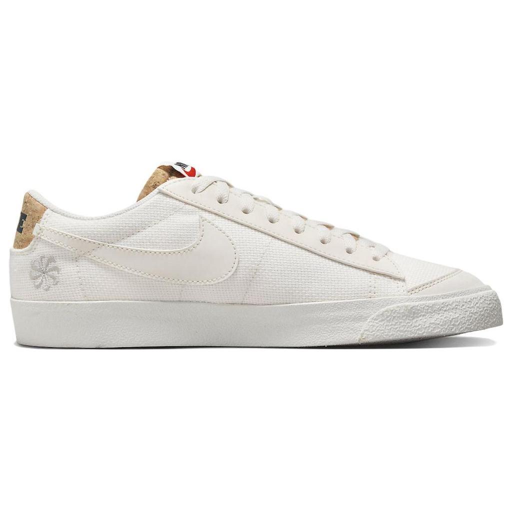 Nike Blazer Low 77 Premium Cork Мужские кроссовки кремовые Phantom Light-Bone DV7231-001