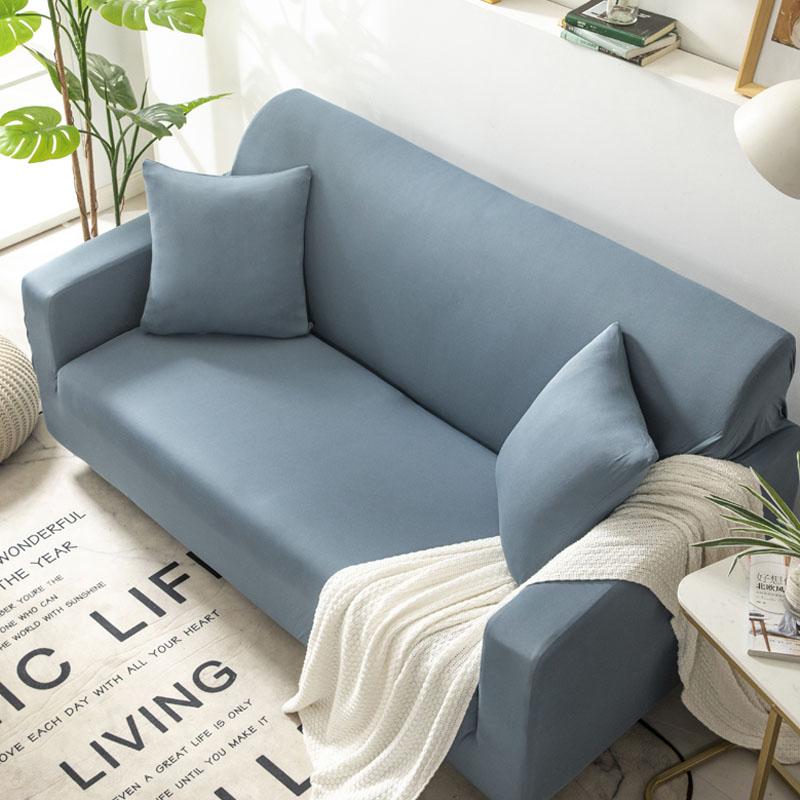 Эластичный однотонный чехол для дивана, эластичный плотный чехол, чехол для дивана «все включено» для гостиной, чехол для дивана, чехол для кресла