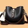 Women's Bag New Soft Leather Pure Hand Women's Handbag Bag Fashion Leisure Travel Shoulder Messenger Bag Women