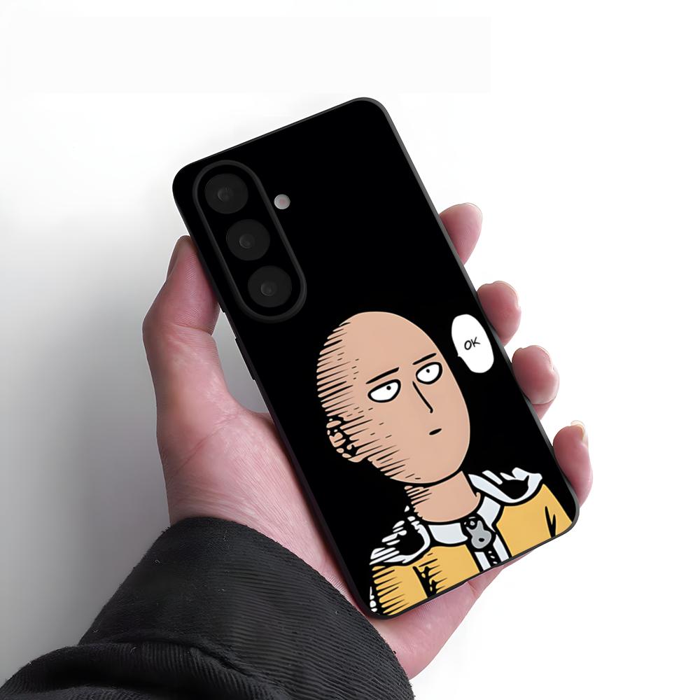 Чехол для телефона One-Punch Man для Samsung A25 A13 A33 5G A54 A36 A35 A56 A52 A14 Ударопрочный Мягкий чехол