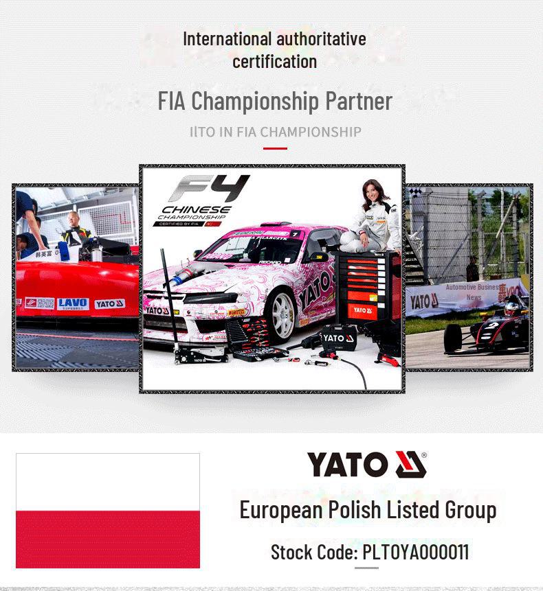 YATO Hex Shank 3-Jaw Quick Connect Drill Bit Adapter