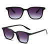 Summer Fashion Big Square Frame Sunglasses Women Vintage Retro Y2K UV400 Anti-UV Sun Shade Glasses Trendy Punk Sunglasses