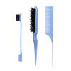 3pcs/set Double Sided Hair Edge Brush Set Hair Styling Comb Control Brush Accessories Hairline Brush Comb Styling Partition Comb
