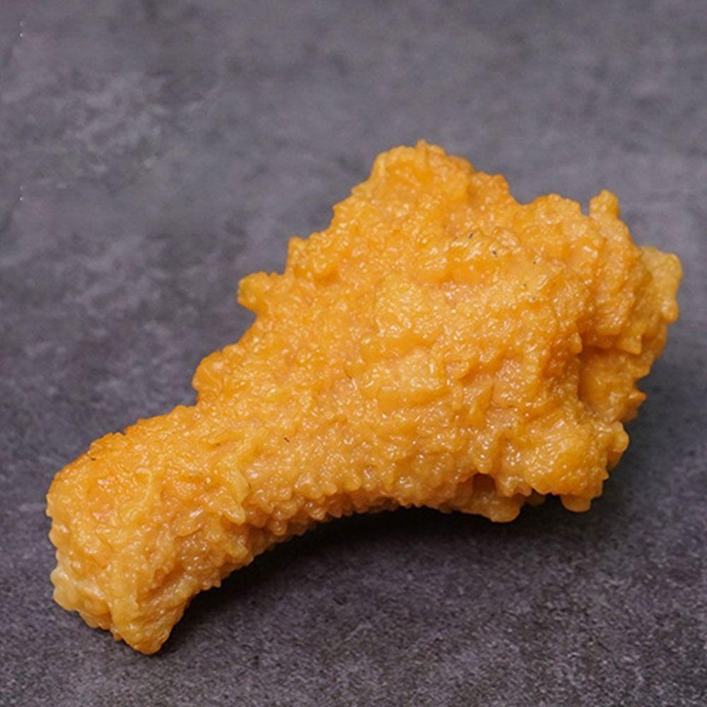 Home Ornament Hamburger Fries Sandwish Faux Fried Chicken Artificial Food Model Simulation Kitchen