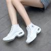 New Fashionable Canvas Casual Shoes, Lightweight Thick Soled High Rise Dad Shoes, Breathable High Top Women'S Shoes