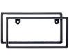 Seiko Sangyo Number Plate Car Accent Frame Frame, Set, Black, EX-197