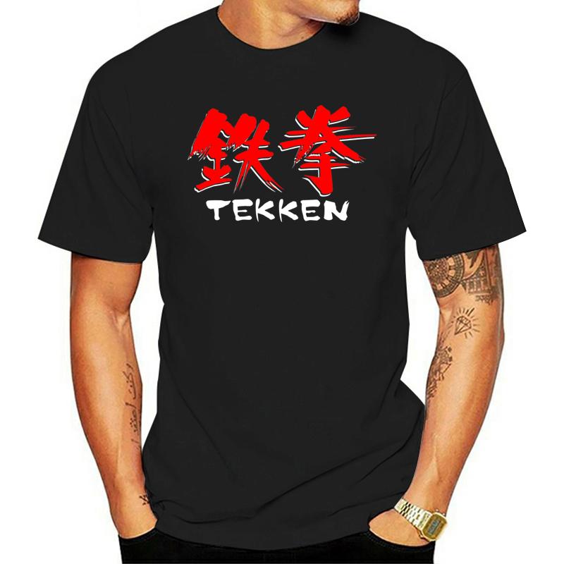Мужская футболка Tekken CLASSIC LOGO - футболка 100% хлопок-черный @096712