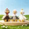 Плюшевая игрушка из серии Kawai Birds, милые фигурки страуса, индейки, птиц. Мягкая и приятная для кожи. Партнер по кровати. Подарок на день рождения для мальчиков и девочек.