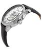 Mathey-Tissot Mondo Кварцевые мужские часы с кожаным ремешком и серебряным циферблатом H711AS
