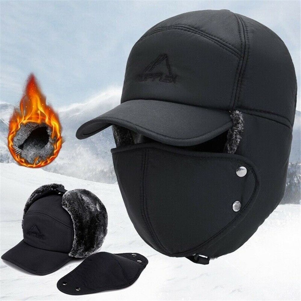 Sports Cotton Winter Ski Thick Balaclava Warm Snow Cap Winter Hats Earflap Mask