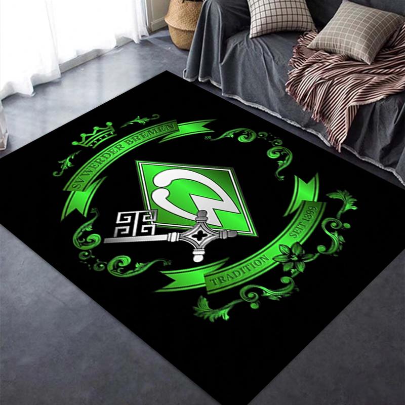 Werder Bremen Carpet Rug For Living Room Bedroom Home Sofa Decorationkids Play Nonslip Floor Mat