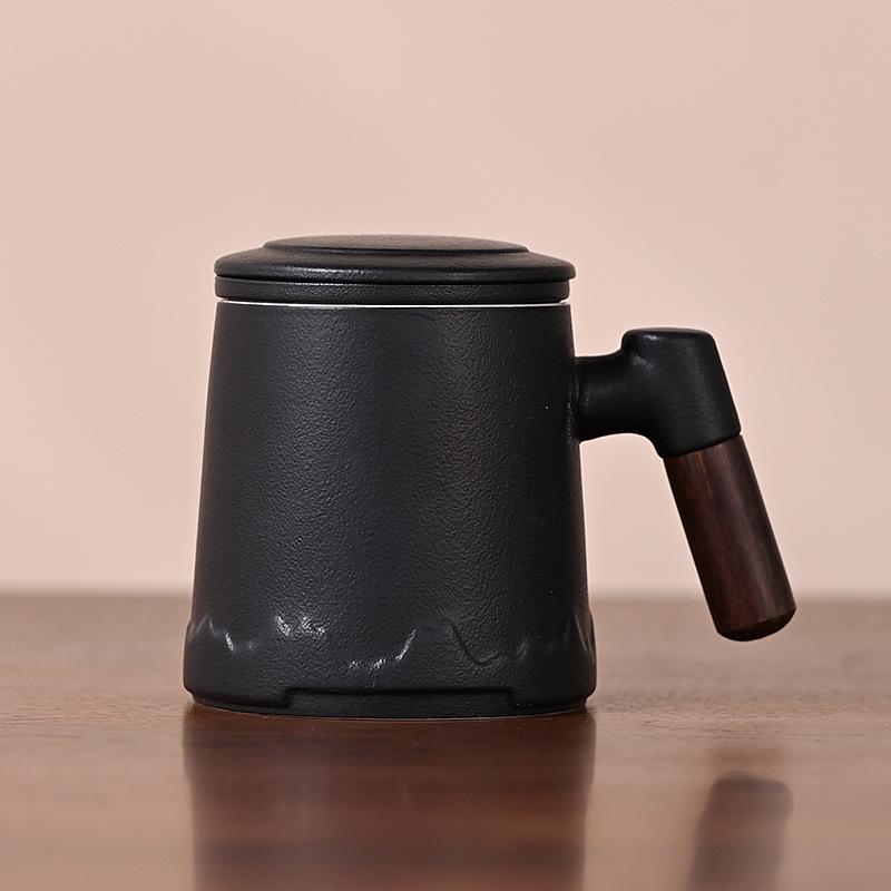 Чашка для разделения чая Керамическая офисная чашка Простая чашка Чайная чашка Бизнес-подарок Чашка для воды