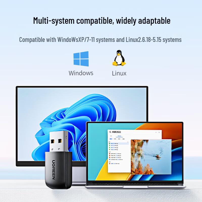UGREEN AC650M Dual-Band USB WiFi Adapter