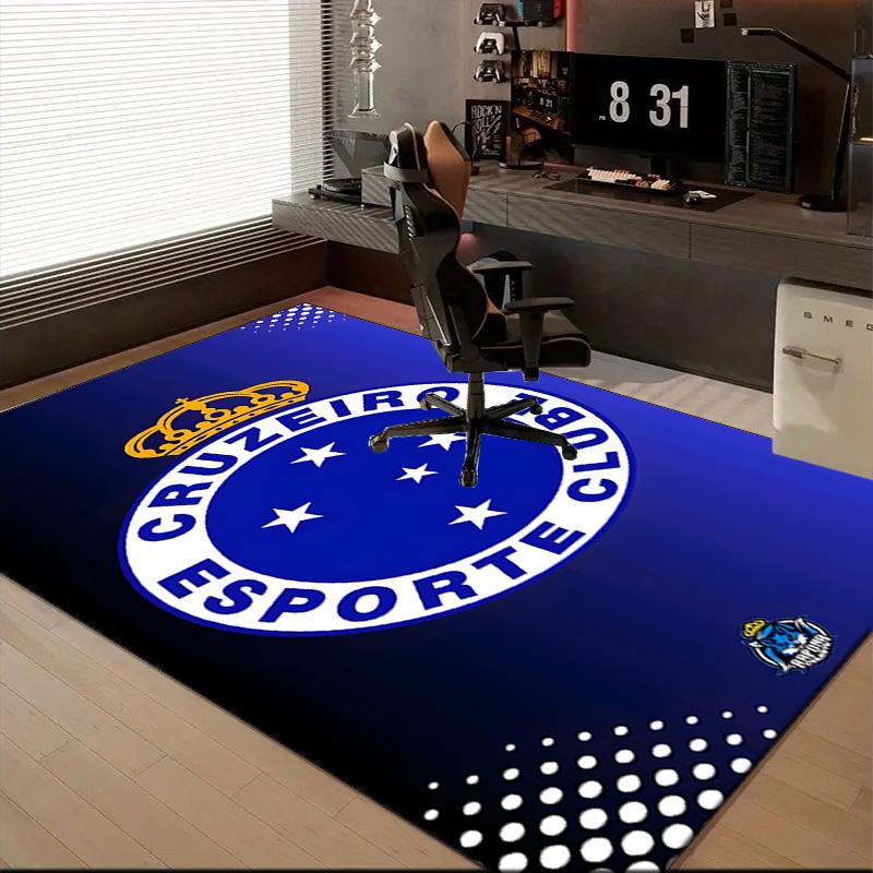 Fc Emblem Printed Office Carpet Chair Cushion Entryway Rug, Rugs for Living Room, Bedroom Christmas gifts