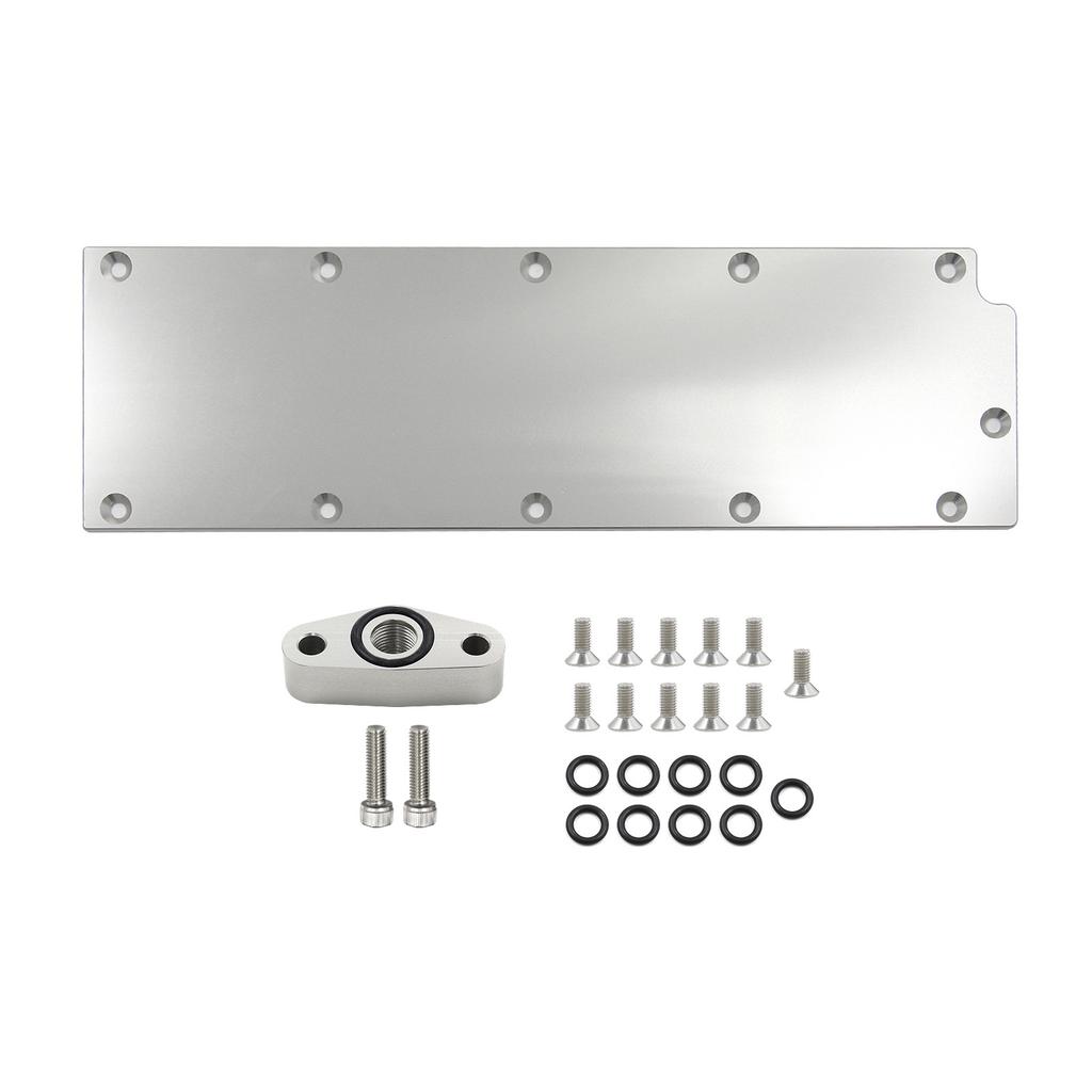 Масляная крышка области толкателей двигателя из кованого алюминия 551605 для Chevy Gen IV