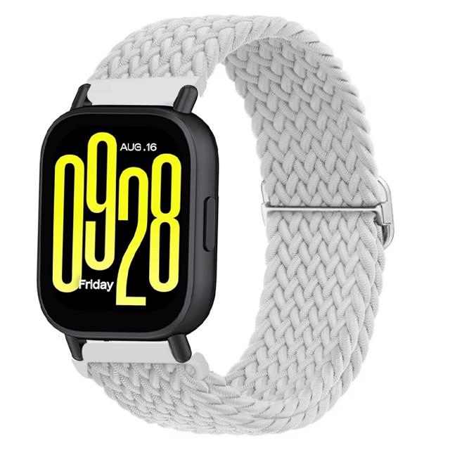 Плетеный solo loop ремешок для Redmi watch 5 active Аксессуары для умных часов сменный ремень браслет correa Redmi watch 5 lite Ремешок